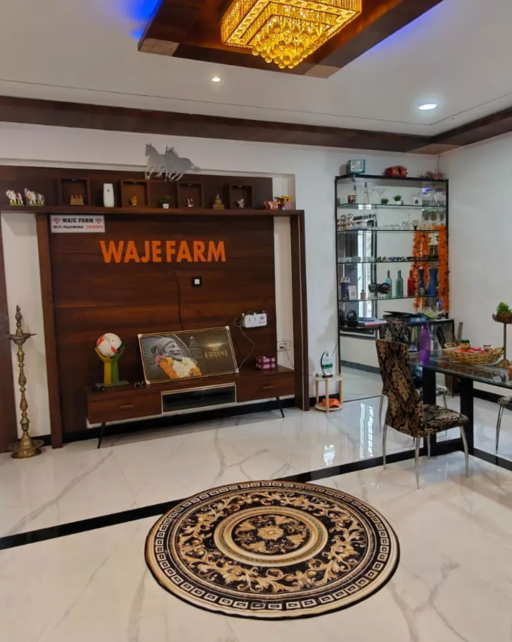 Lobby and reception area